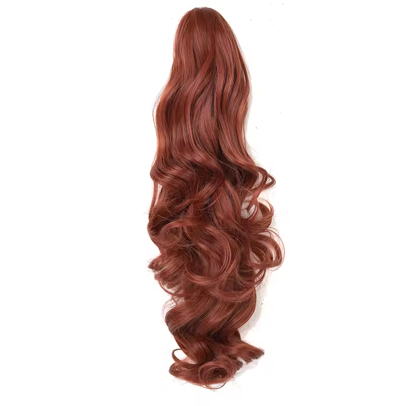 Claw Clip Ponytail Extension 18"&24 Clip in Wavy Synthetic Ponytail Hair Extensions Long Pony Tails for Women Extensions - Image 24