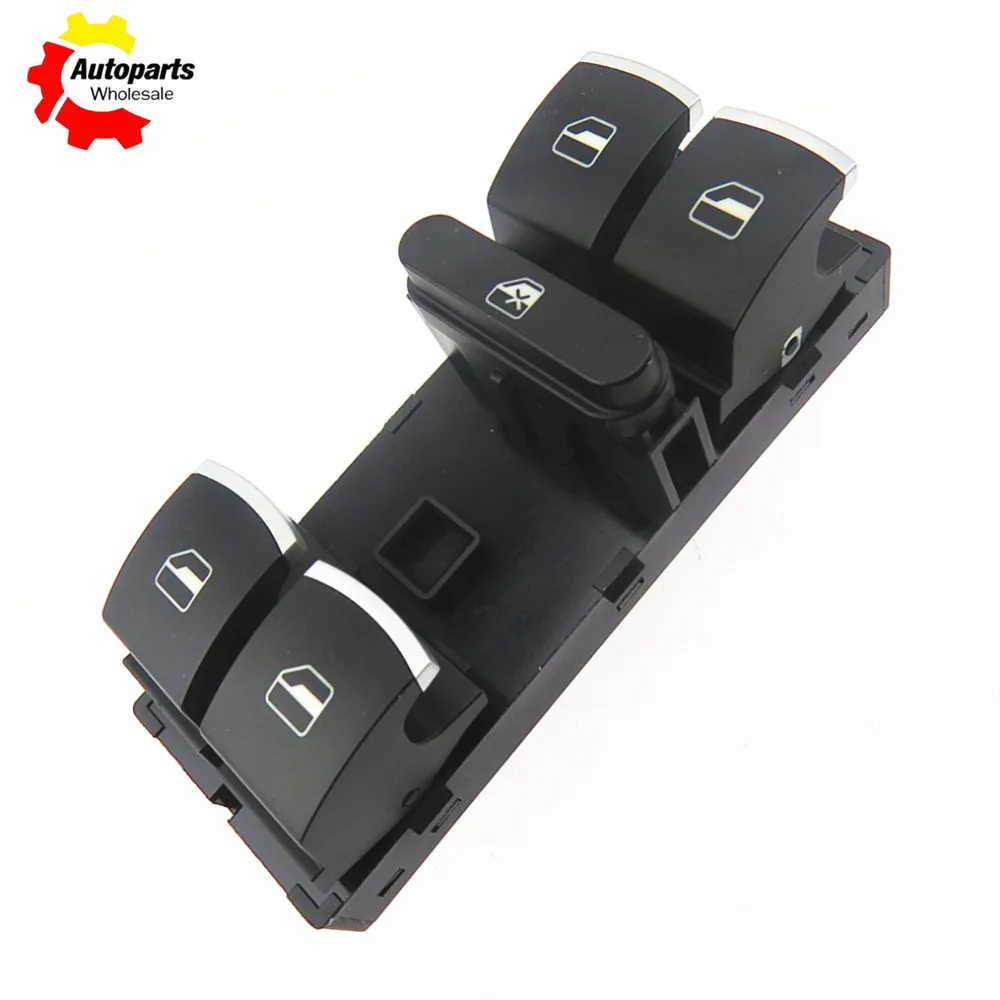 

10pins 5ND959857 Power Window Control Switch For VW Golf MK5 MK6 GTI Tiguan Jetta CC Passat B6 Seat Leon MK2