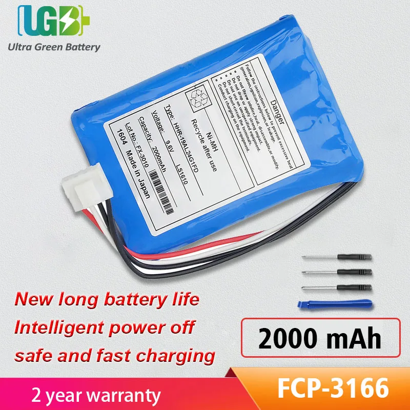 

UGB New FCP-3166 Battery For Fukuda FCP-3155 FCP-3166 FCP-3201 FCP-3255 FCP-3610 medical battery