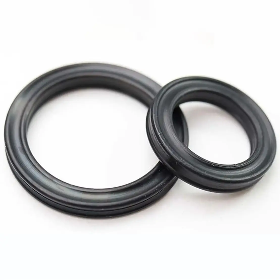 Black CS 1.78mm NBR X-Ring Seals ID 2.9-133.07mm Four Lip Seal Ring Gaskets Oil Resistant and Waterproof