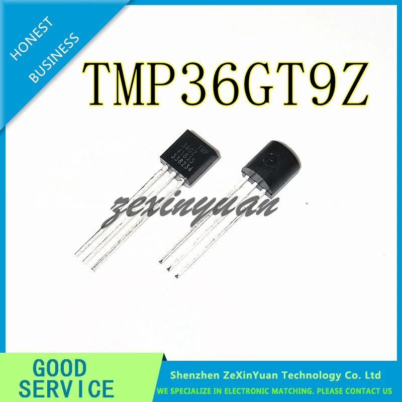 5 шт./лот TMP36 TMP36GT9 TMP36GT9Z TO92, датчик температуры, подлинный ADI, новый, подлинный
