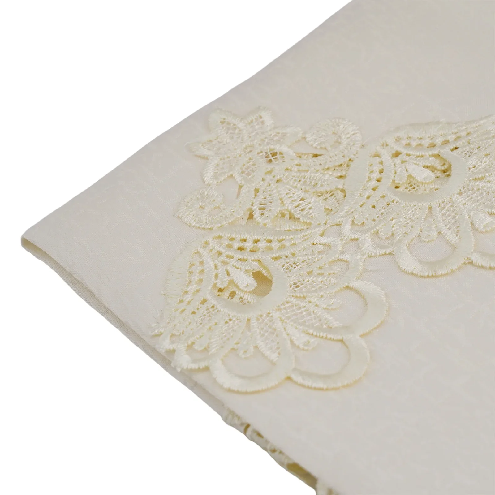 Handmade Lace Tea Table Cloth Elegant and Exquisite Design Adds a Vintage Flair to Your Home Tear Resistant and Long Lasting