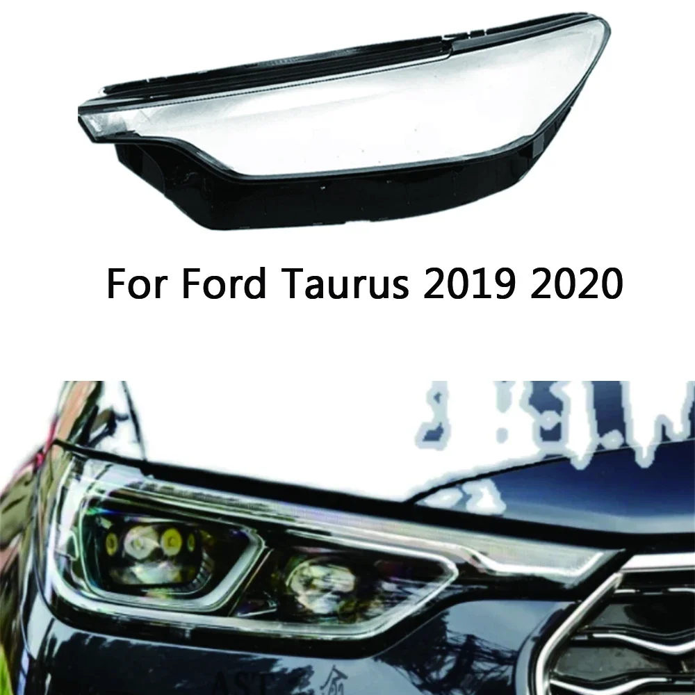 

For Ford Taurus 2019 2020 Transparent Lampshade Front Headlight Shell Headlamp Cover Lens Replacement Headlight Cover