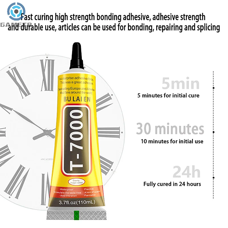 T7000 Glue 15/50ml Black Adhesives For Screen Repair Sticky Glue For Phone Tablet PC Repair Screen Glass Frame Liquid Glue