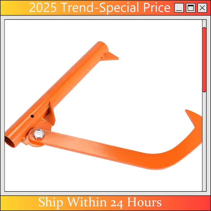 A61Z Deals Wood Logging Tool Log Roller Tool Koolstofstaal Logging Cant Hook Felling Lever Logging Tool