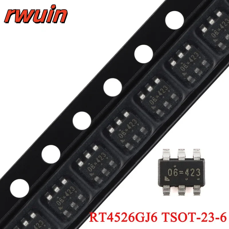 10pcs/5pc RT4526 RT4526GJ RT4526GJ6 RT4526G TSOT-23-6 06 423 High-performance Asynchronous Boost LED Driver Chip IC SMD