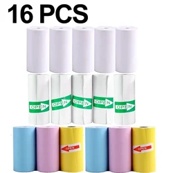 16 Rolls Thermal Paper 57x25 Mm Printing Label Roll for Mobile POS Photo Printer Cash Register Rolling Paper Office Stationery