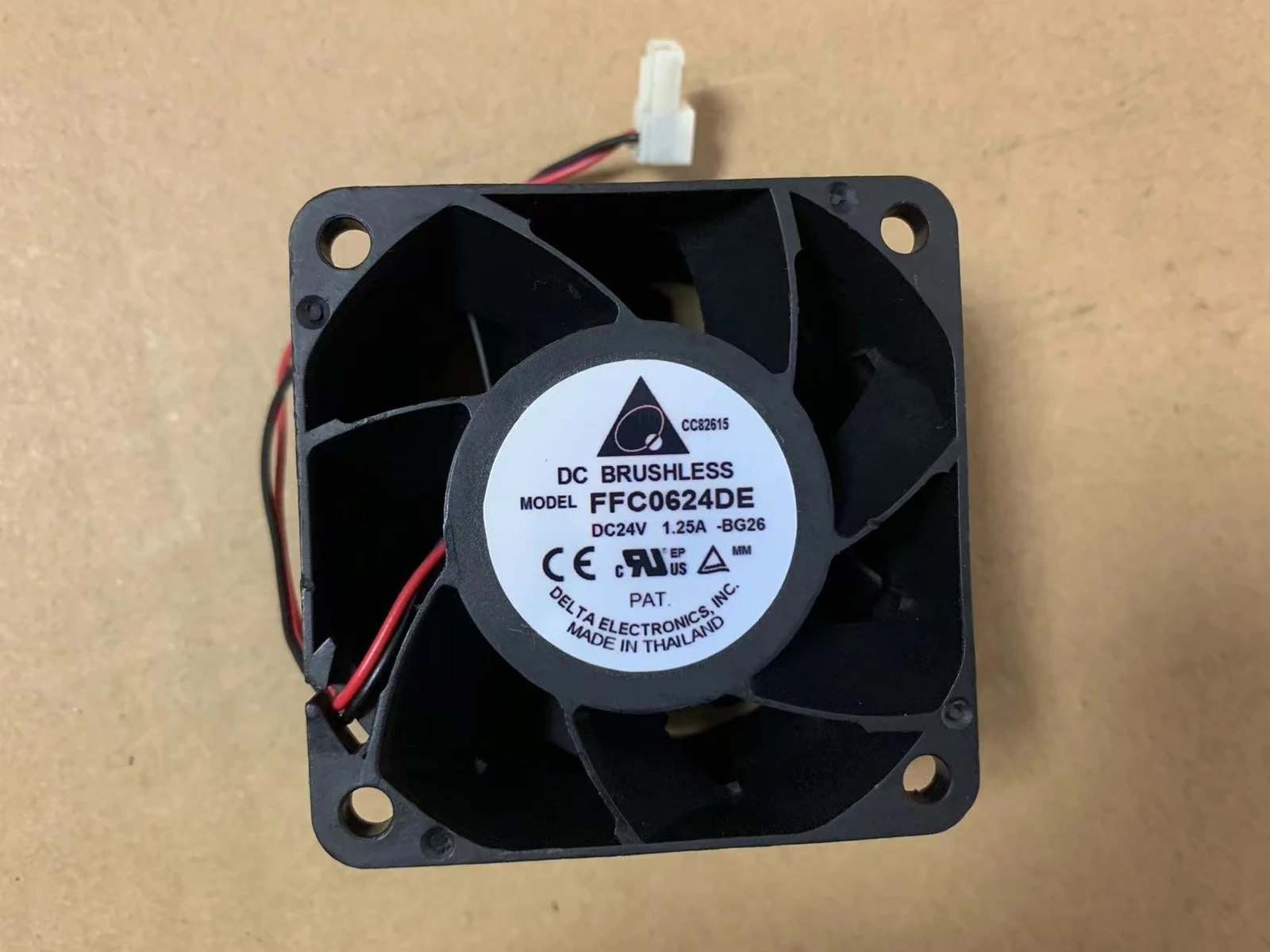 

FOR Delta FFC0624DE 6038 24V 1.25A 6CM inverter fan