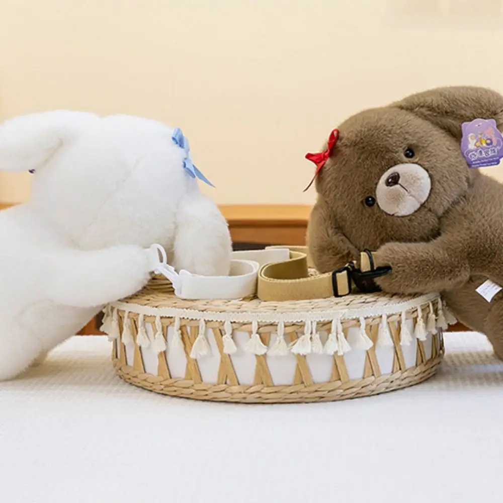 Gift Cloud Dog Dog Backpack Soft Adjustable Strap Dog Phone Bag Multifunctional Kawaii Animals Doll Backpack Boys/Girls