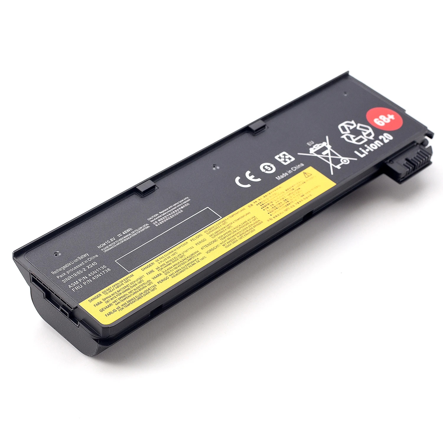 SUOZHAN Laptop Battery For Lenovo Thinkpad X270 X260 X240 X240S X250 T450 T470P T440S K2450 W550S 45N1136 45N1738 68+ view 6