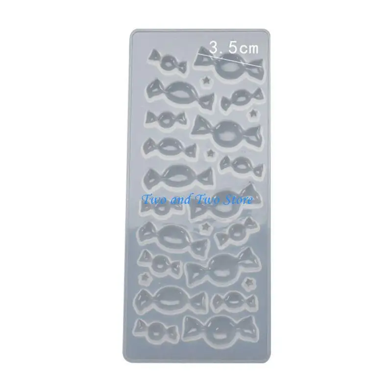 HX6F Crystal Epoxy Resin Mold Handmade Multi-style Earrings Eardrop Danglers Silicone Mould DIY Crafts Jewelry Pendant Mold