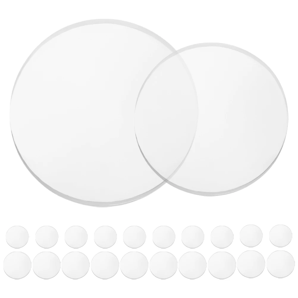 

40pcs Glass Table Bumper Pads Non-Slip Furniture Bumpers Transparent Cabinet Bumper Spacers Anti-Slip Pads For Vase Base