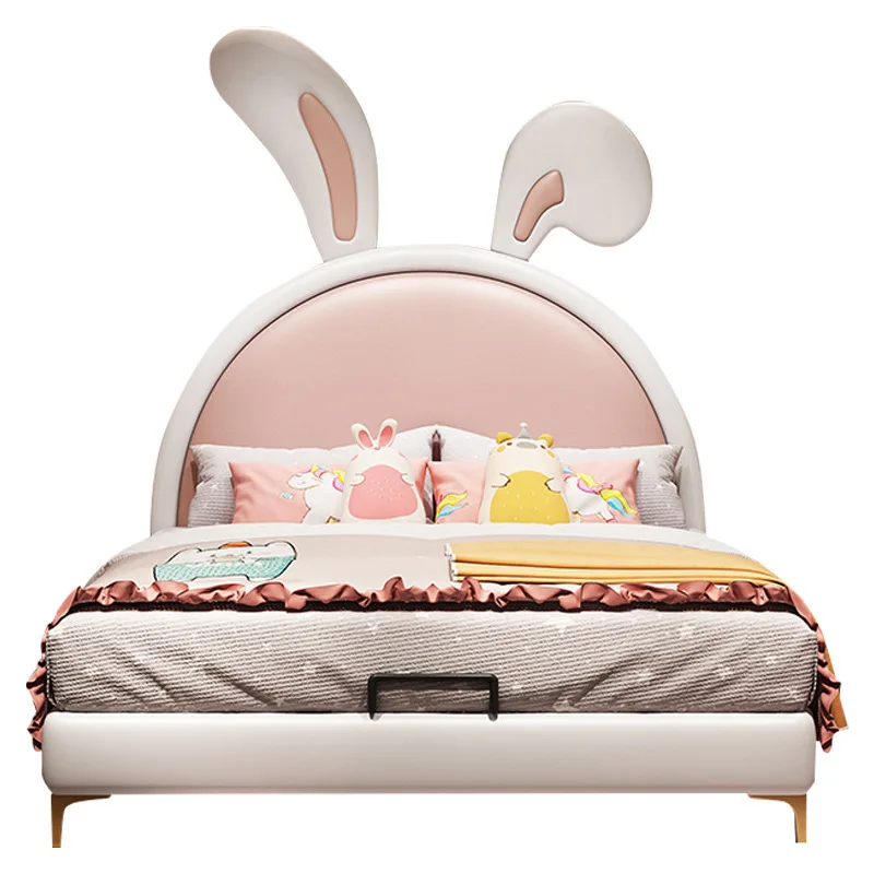 

Italian light luxury princess bed, simple and modern, bed