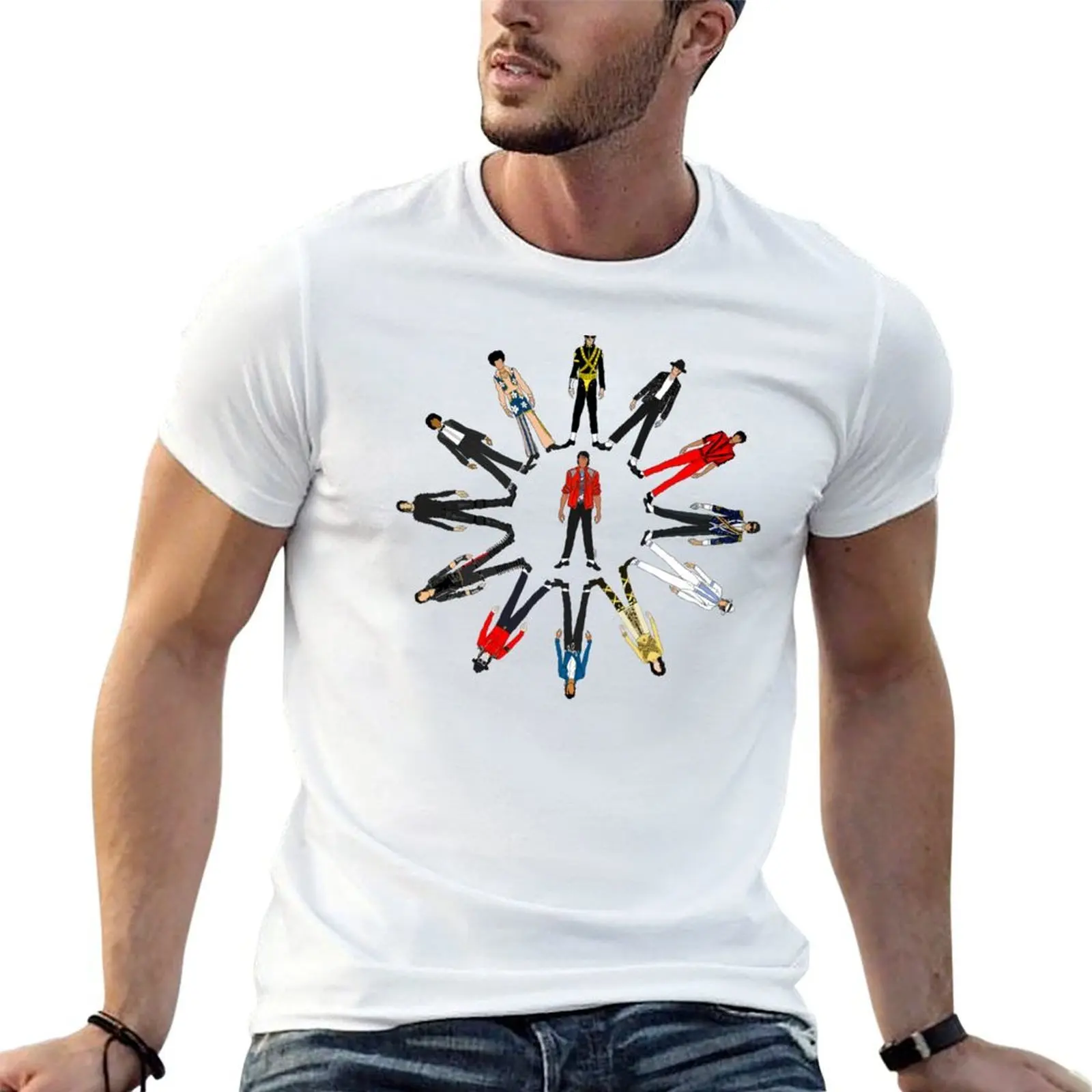 

Moon Walk T-Shirt cotton t shirt man t shirt man cotton T-Shirt