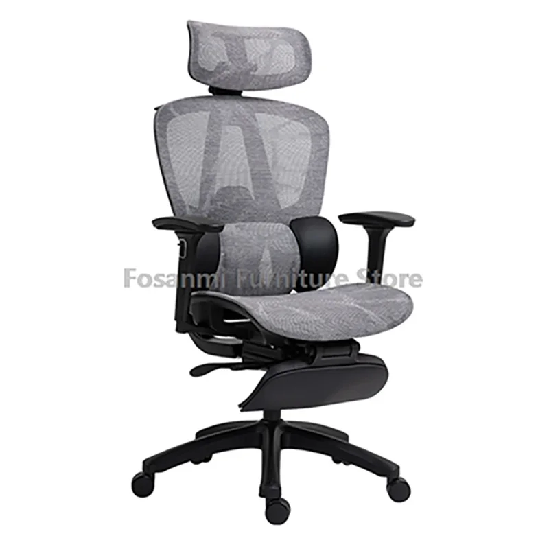 Adjustable Height Office Chair Comfortable Mesh Home Gaming Desk Chair Ergonomic Computer Chair with Lumbar Support and Headrest