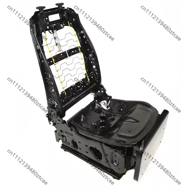 Business Car Aviation Seat Middle Mount Electric Slide Rail 260 Stroke 2mm Thick Material New Replacement Accessory For Interior
