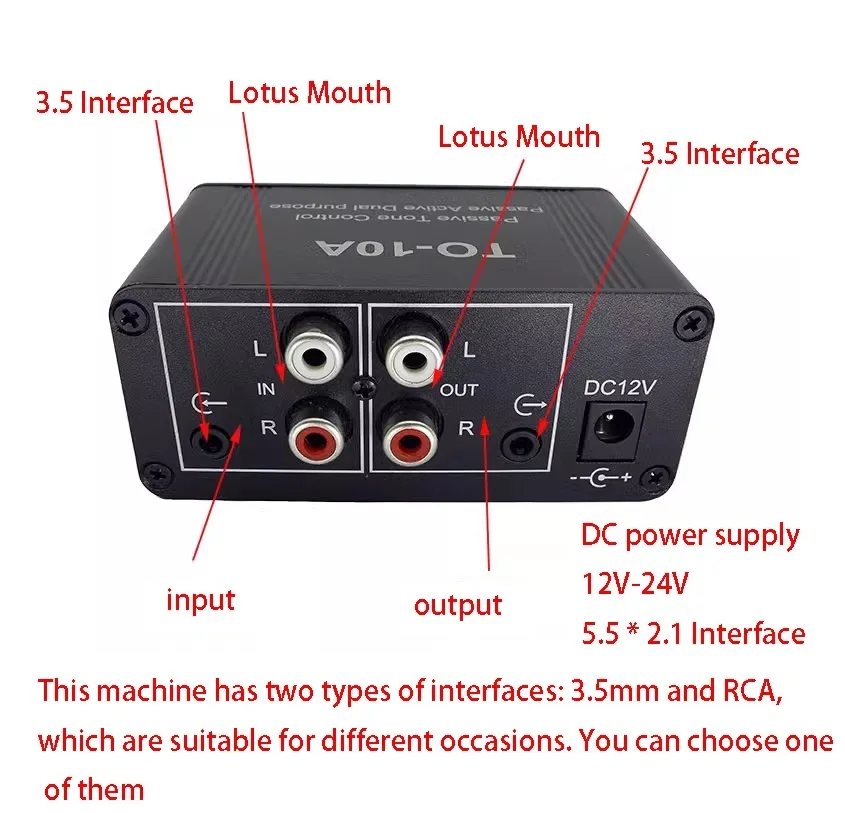 NE5532 Audio Signal Preamplifier Passive Tone Control Stereo Music Heaphone Power Amplifier Board Treble Bass Volume Control