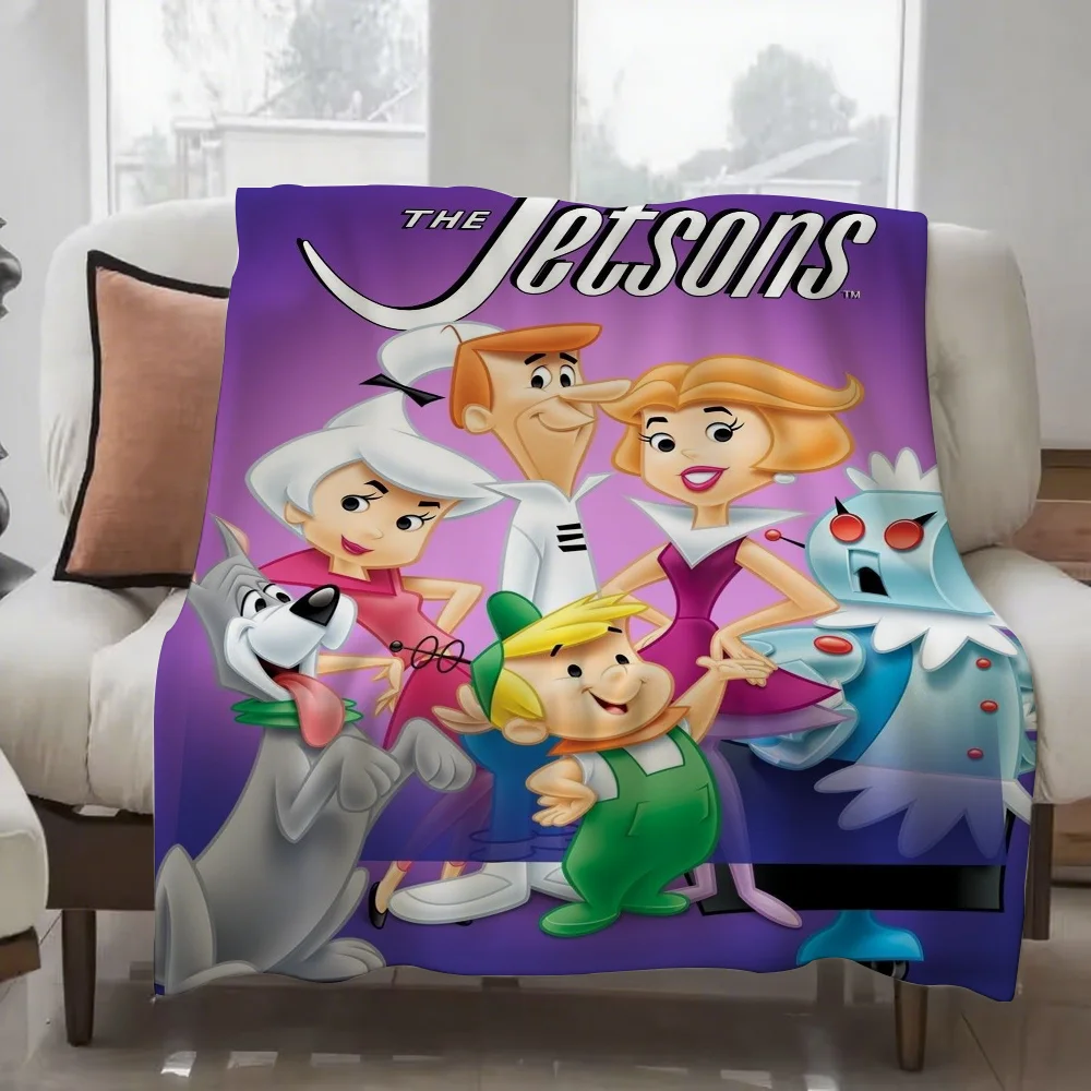 

Cartoon The j-Jetsons Blanket Design Lightweight For Dorms, Naps, Living Room, Office,Sofa,All-Season