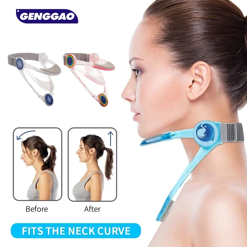 1PCS Adjustable Neck Brace -Cervical Collar with Neck Stretcher | Neck Orthotics for Forward Head Posture Correction &Cervical