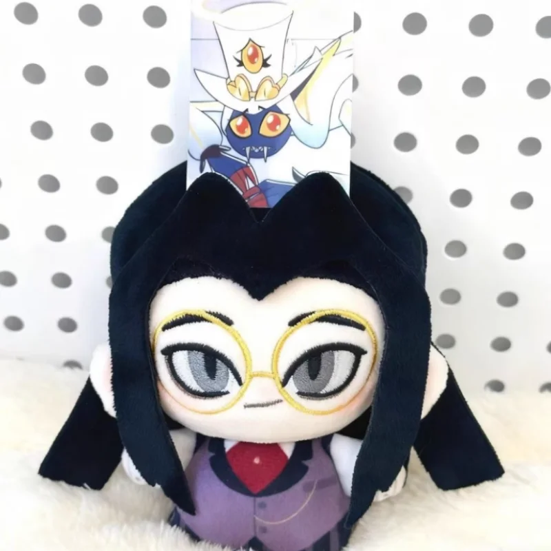 متوفر في فندق Hazbin دمية قطنية مقاس 10 سم ذات مظهر عالي وهدايا لعبة Kawaii القطيفة #4