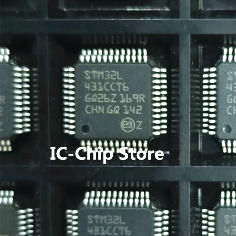 2 قطعة ~ 100 قطعة/الوحدة STM32L431CCT6 LQFP48 جديد الأصلي