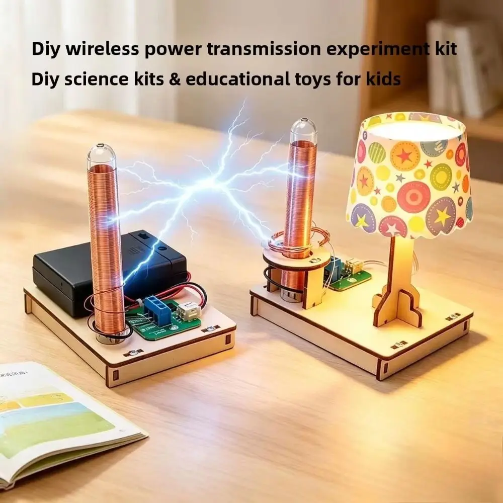 DIY Assembly Wireless Power Transmission Educational Component Physics Learning Electronic Experiment Model Creative Education