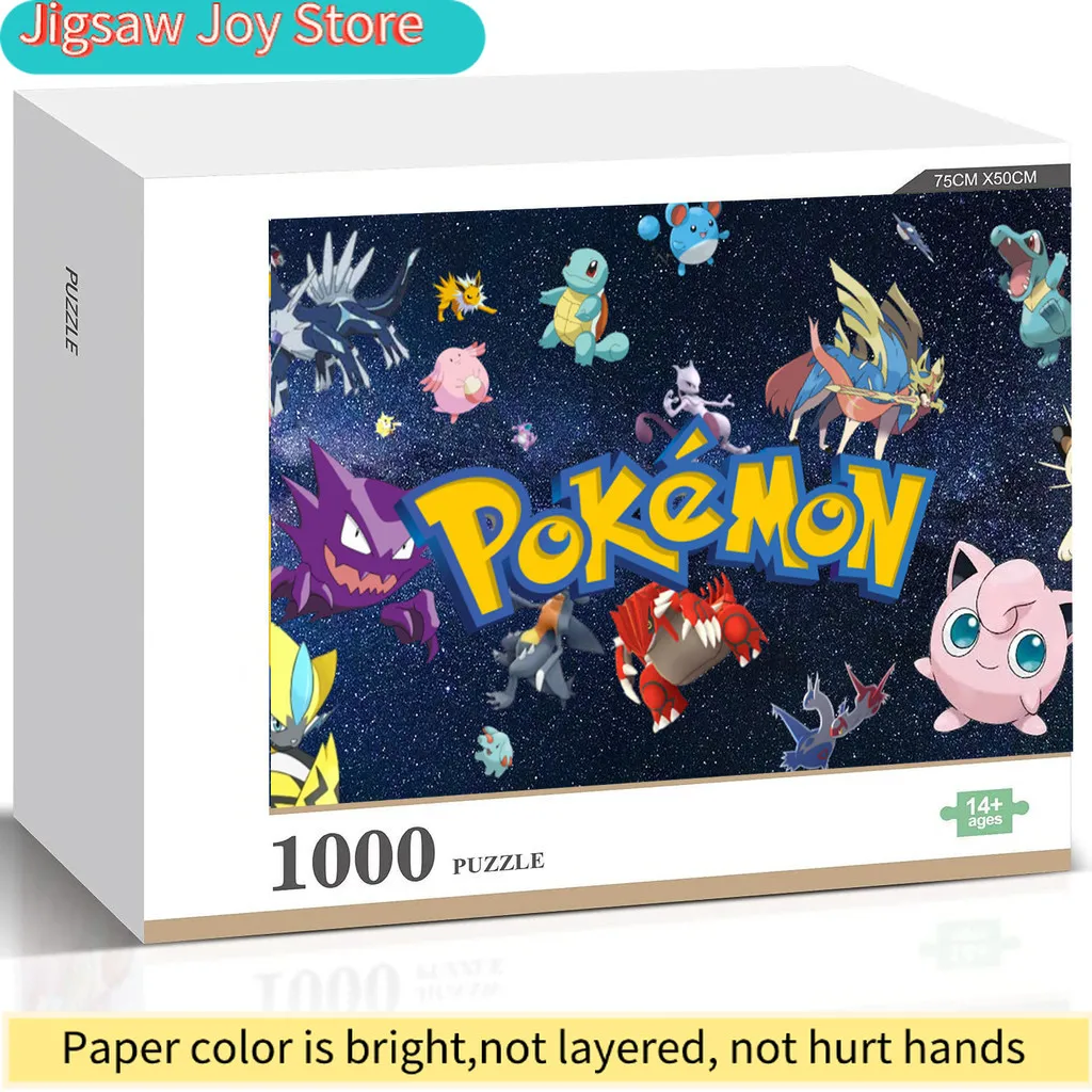 

Пазл Pokémon GO, развивающая творческая игрушка, семейная игра, подарок