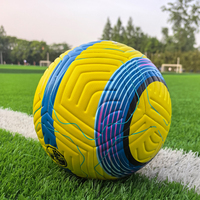 Size 5 Soccer Ball Professional Official League Football Outdoor Match Training Ball PU Soft Seamless Thermal Bonded Technology