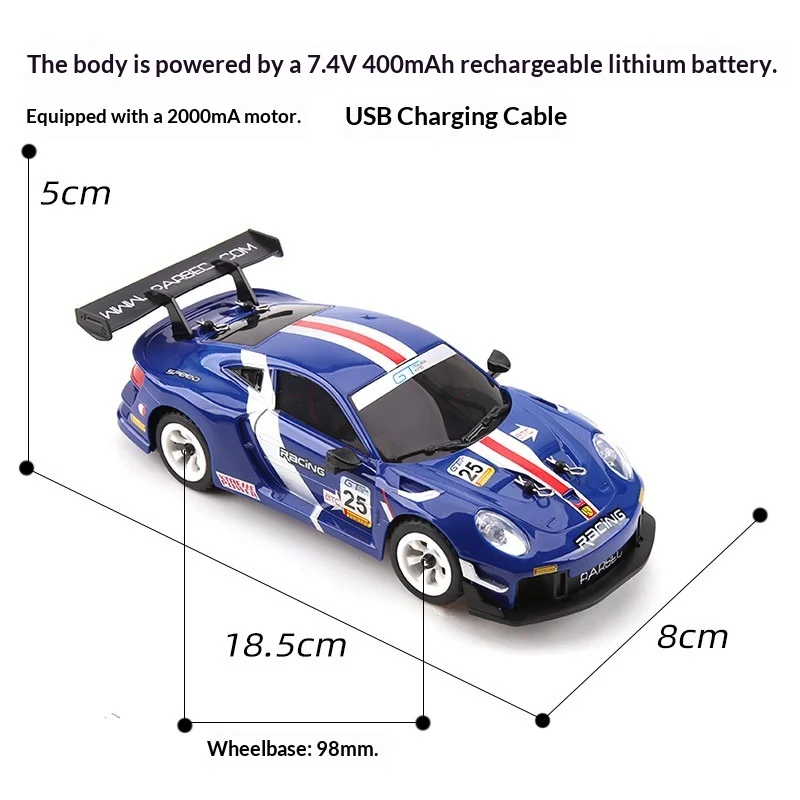 WLtoys 284019 K969 1/28 4WD Mini RC Mosquito Car Short Course Off-road Professional Drift Racing Remote Control Model Toy