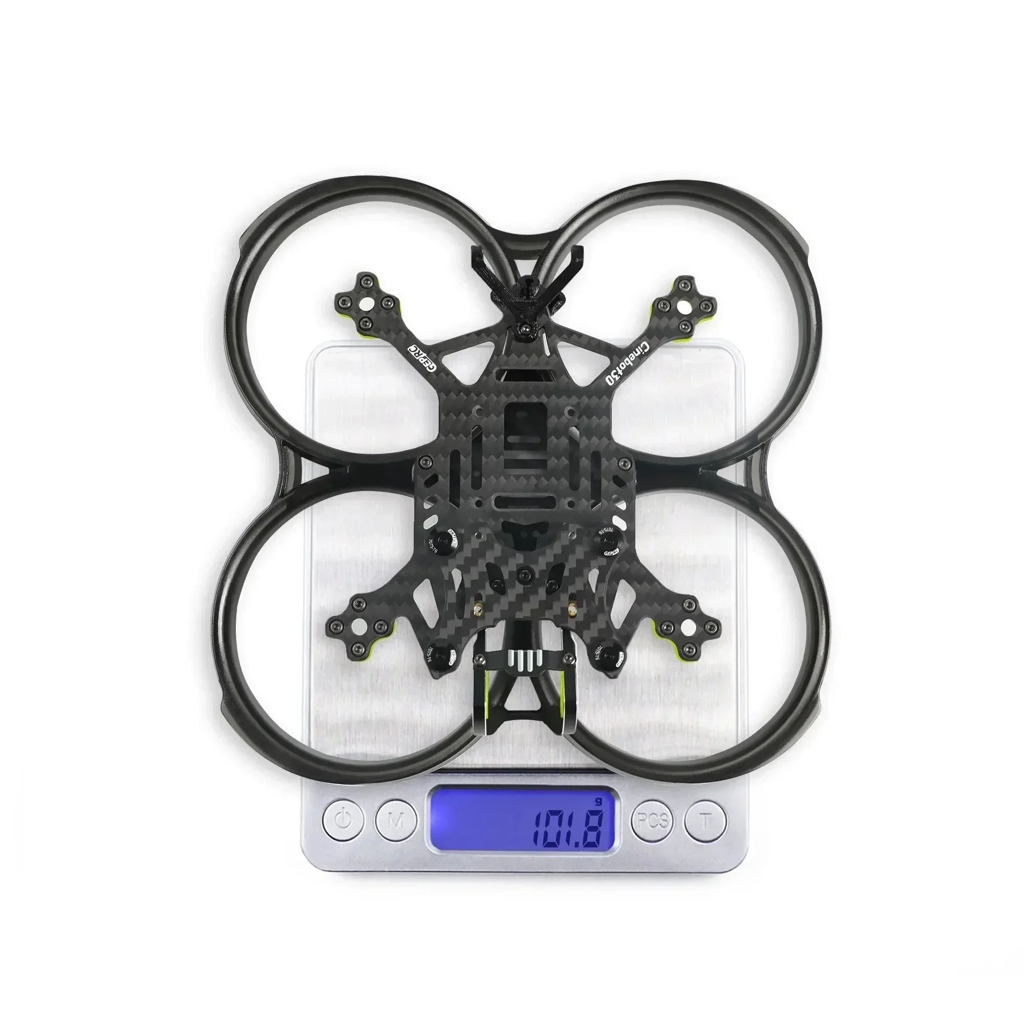GEPRC GEP-CT30 Cinebot 30 Frame Kit - 3" Carbon Fiber with Propeller Guard for FPV Freestyle Cinewhoop Quadcopter