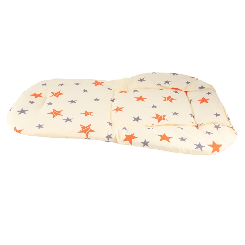 

M15K-Baby Stroller Seat Pad Universal Baby Stroller High Chair Seat Cushion Liner Mat Cotton Soft Feeding Chair Pad Cover