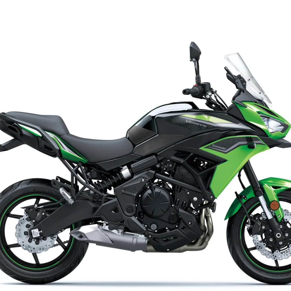Motorcycle Tank Traction Pad Anti Slip Sticker Gas Knee Grip Protector For Kawasaki Versys650 LT Tourer Versys 2022 to 2025 2026 view 3