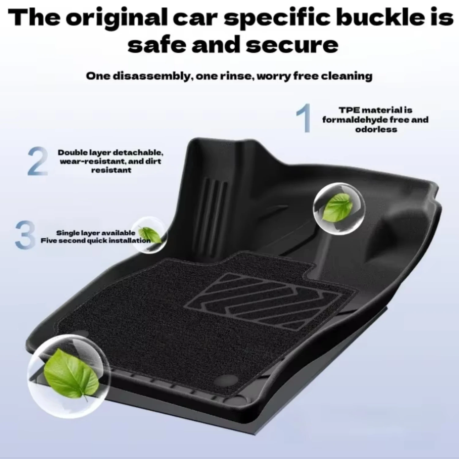Floor Mats for Changan CS75 Plus Fourth 2025 2026 All Weather Cargo Liners Protector Waterproof Non-slip Accessories