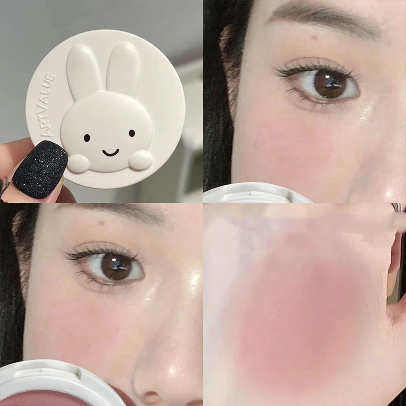 여성 누드 매트 페이스 블러셔 영양 피치 블러쉬 파우더 팔레트 루즈 치크 틴트 페이셜 컨투어링 메이크업 화장품