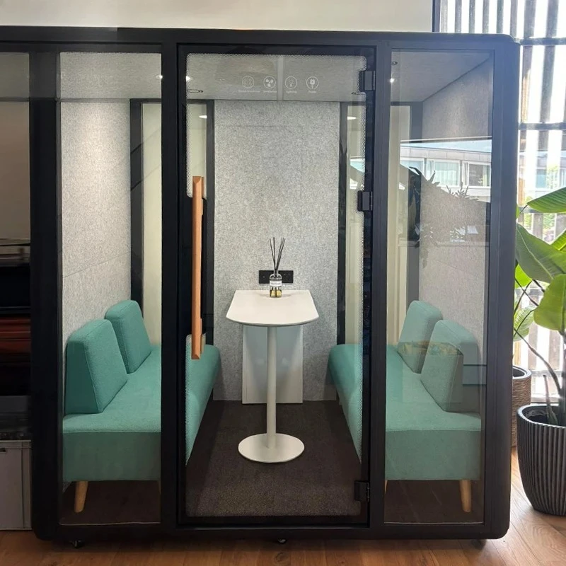 Professional Modern Modular Residential Shared Office Space Soundproof Cabin Hotel Warehouse Environmentally Friendly
