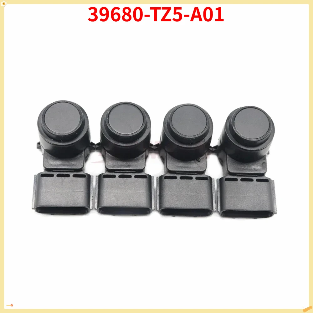 4pcs/lot Car Black PDC Parking Bumper Reversing Sensor 39680-TZ5-A01 For ACURA MDX RLX TLX HONDA PILOT 39680-TZ5A01ZZ AC1078100