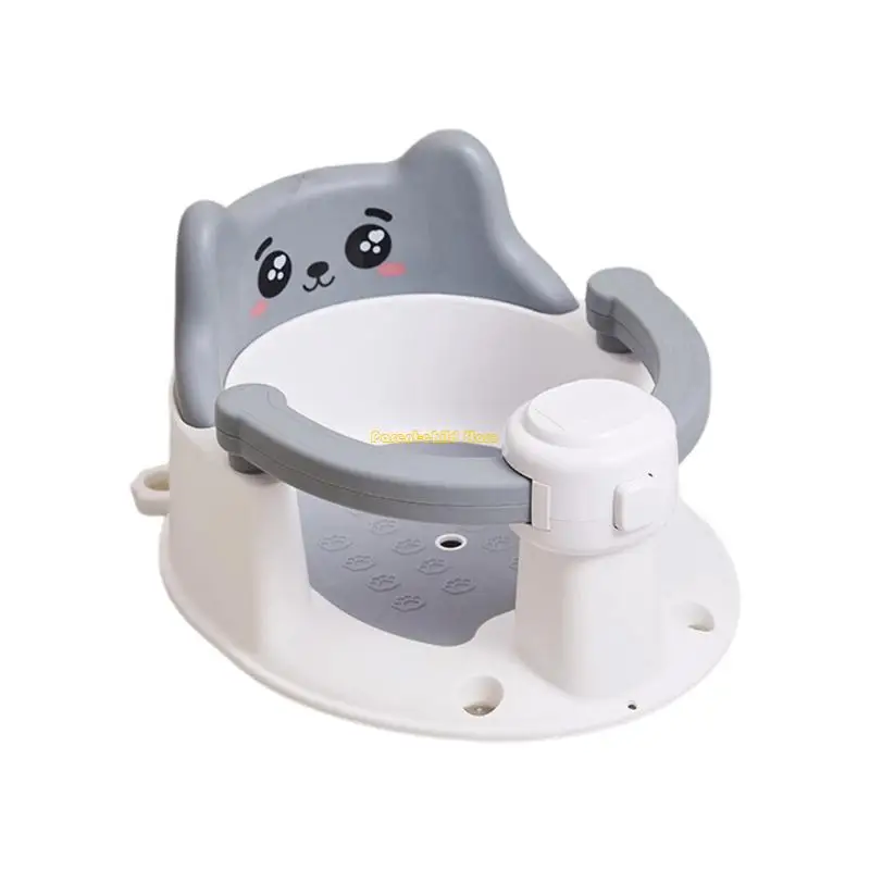 

WXTD Bathtub Provides Backrest Support Baby Bath with Bottom Suction Cups