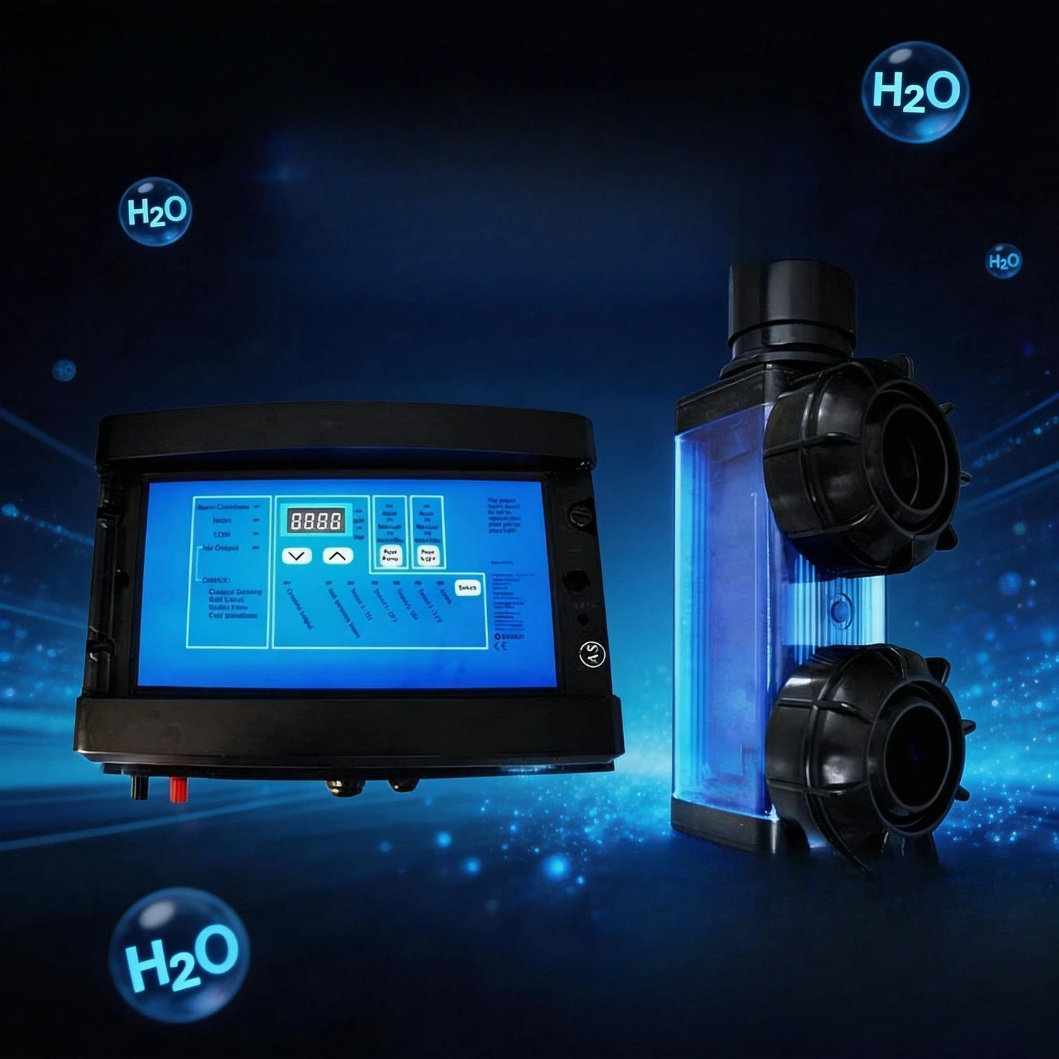 Purify water clear water electrolysis efficient disinfection swimming pool equipment