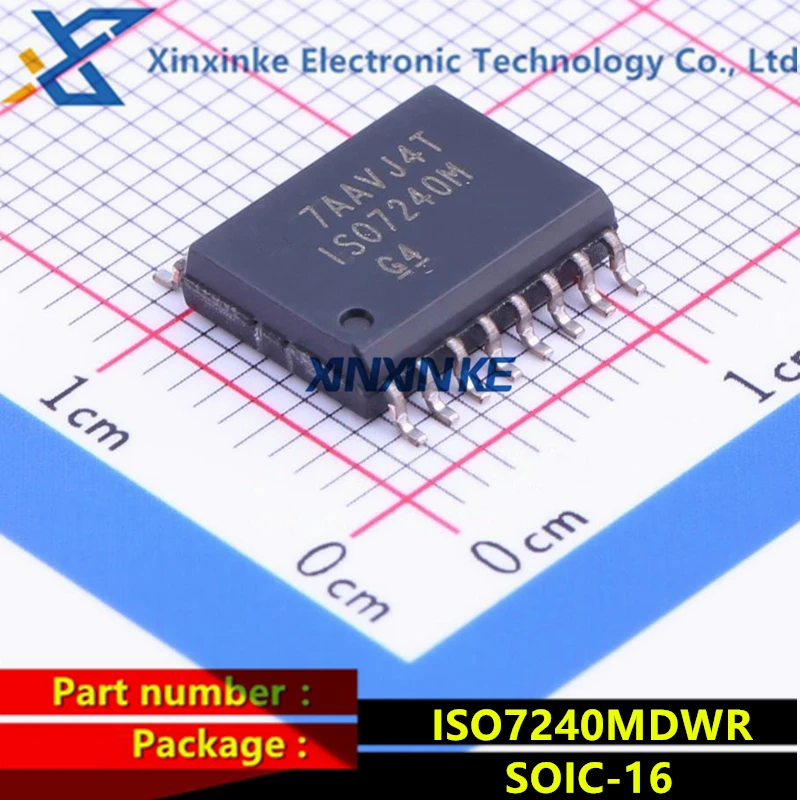 ISO7240MDWR SOIC-16 Digital Isolators Quad Ch 4/0 150Mbps Interface ICs Brand New Original