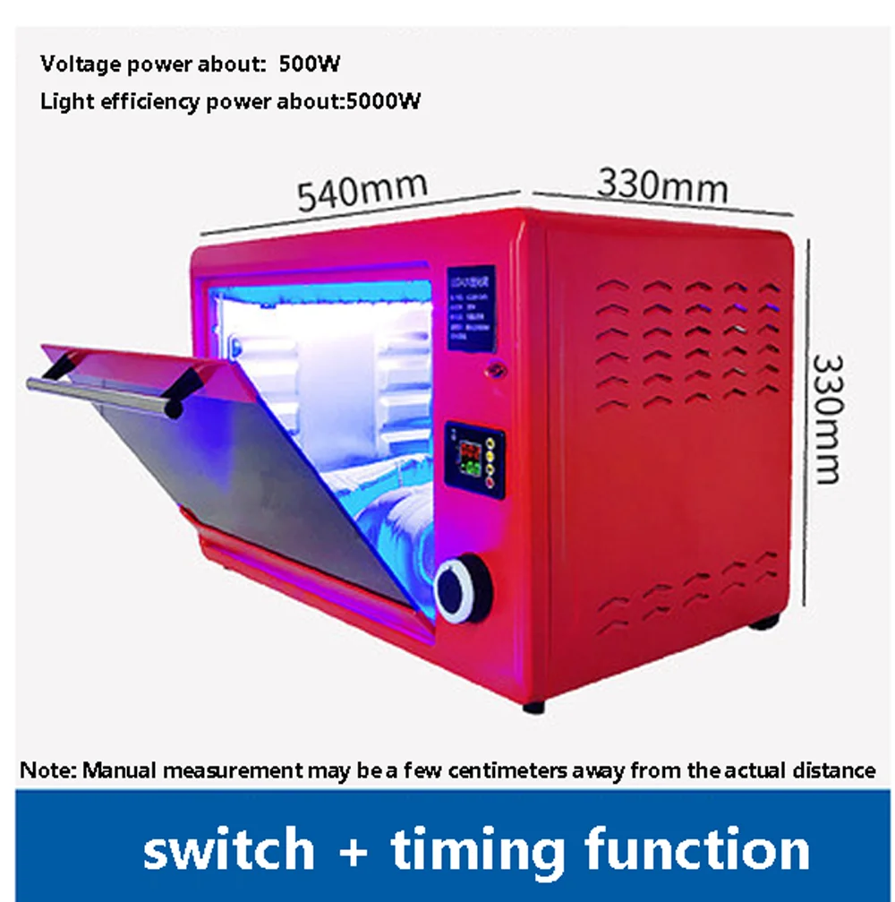 UV Ultraviolet Colloidal curing lamp Crystal rubber shoes to remove yellowing and oxidation reduction oven lamp