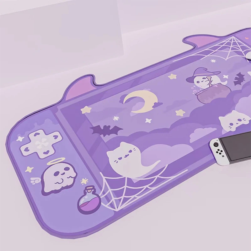 Extra Large Ghost Purple Gaming Mouse Pad XXL Desk Mat Water Proof Nonslip PC Gamer Computer Keyboard Laptop Desk Pad Accessorie