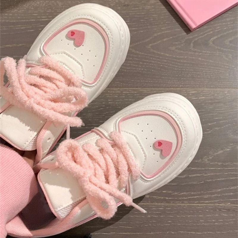 Little White Shoes Female Autumn and Winter 2023 New Fashion Casual Simple All-match Thick Bottom Women Shoes Autumn and Winter