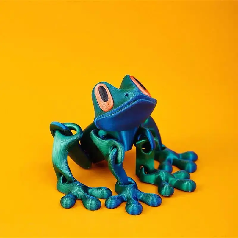 3D-Frosch-Kühlschrankmagnete-Set, kreativ, lustig, lebensechtes Design, niedliche Whiteboard-Aufkleber, Küchendekoration, Abziehbilder