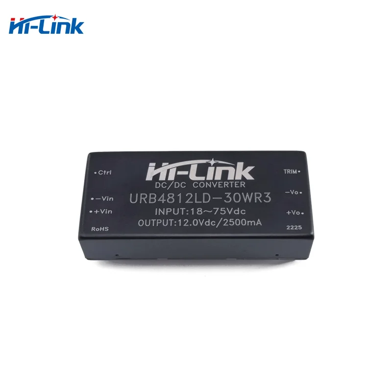 Hi-Link 30W ±3.3V/5V/12V/15V/24V Dual Output DC Power Supply Module 18-75Vdc URA4812LD-30WR3 URB4805LD-30WR3 URB4812LD-30WR3
