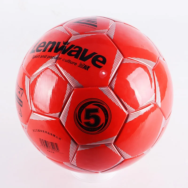 

Official Match Thermal Bonded Custom Soccer Balls Size 5 Professional Nylon Wound Indoor Competition Football