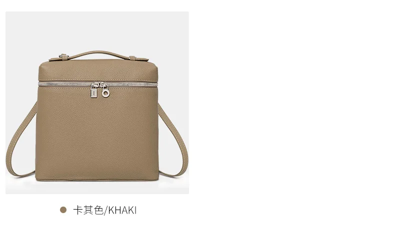 Hochwertiger Lederrucksack für Damen, Neues Modell 2026, Modische Große Echtledertasche für Pendlerinnen – Detail 6