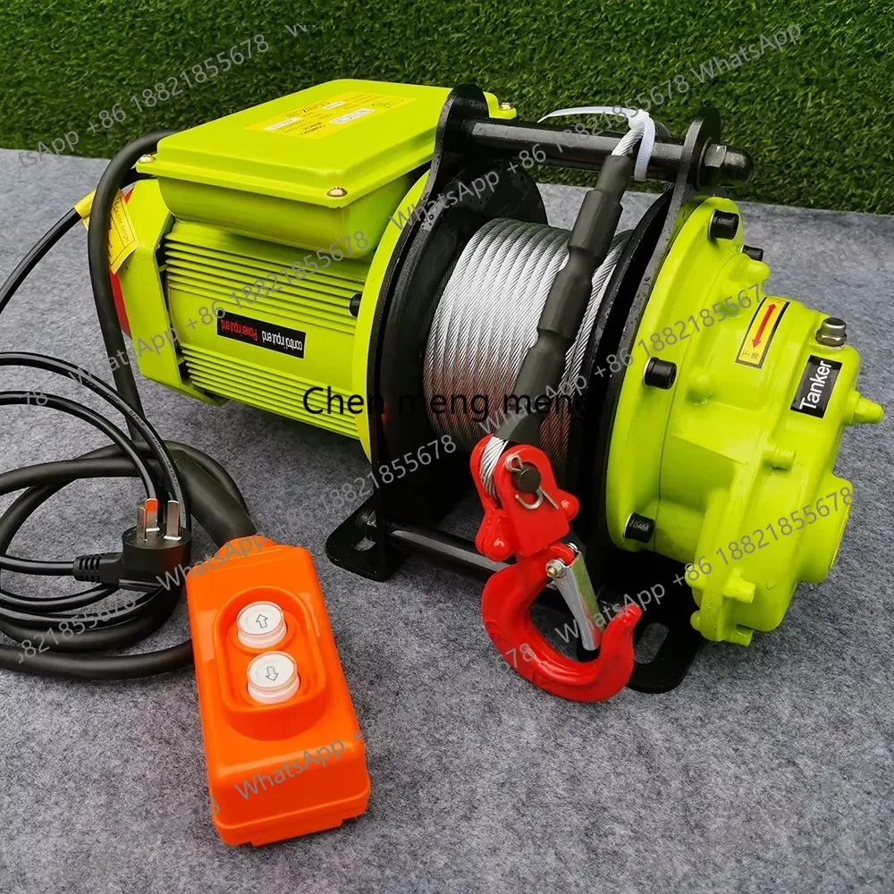 

Ultra Fast Lifting Hoist 220V Small Crane Brushless Small Electric Hoist Hoist Portable for Home Use