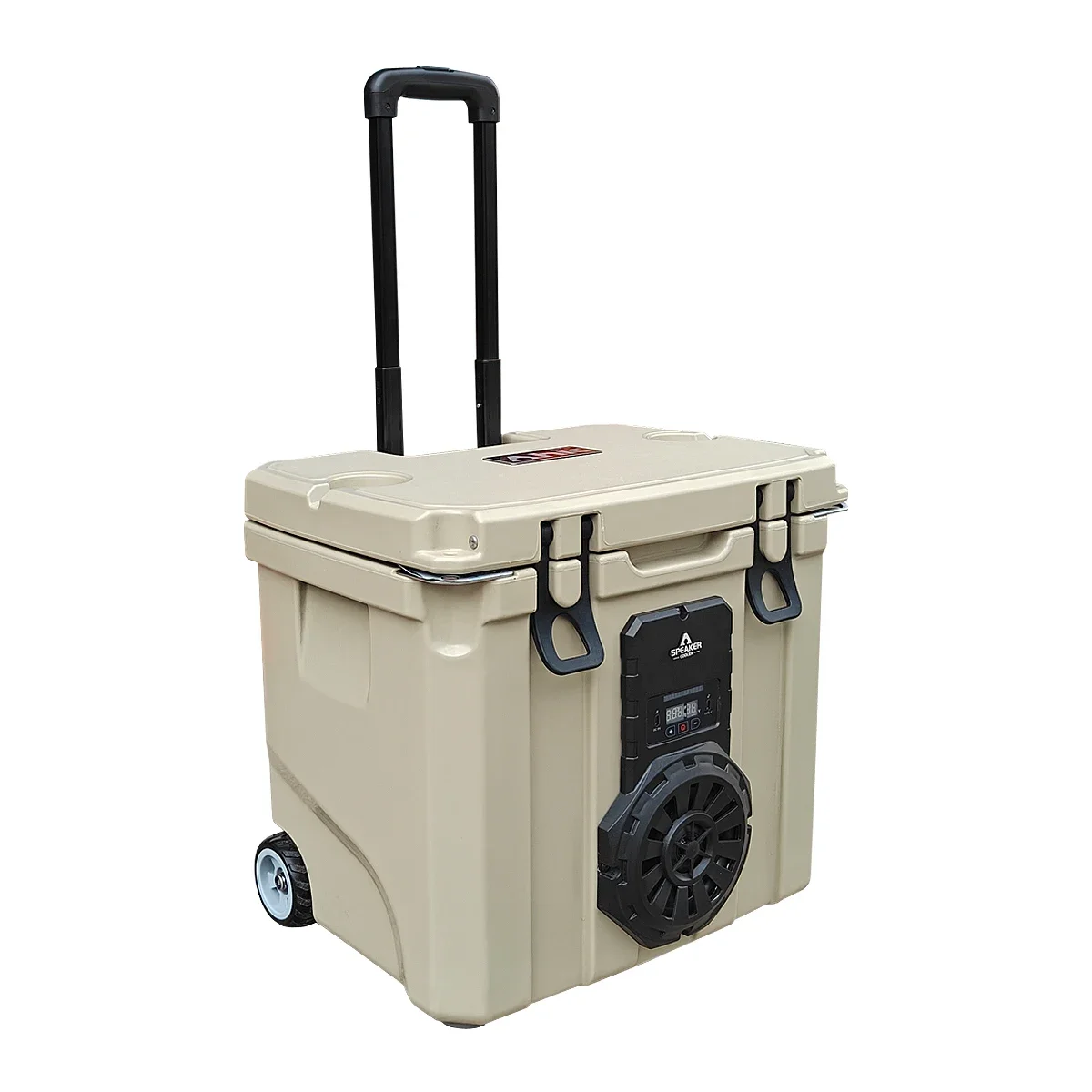 2024 hot sale fishing &Camping Rotomold Hard ice chests peaker  Cooler Box with Wheel