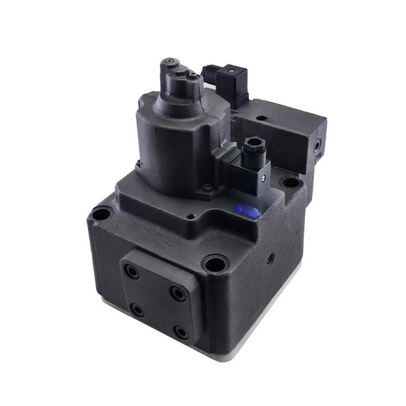 Hydraulic flow control and pressure relief valve, hydraulic proportional valve one-way