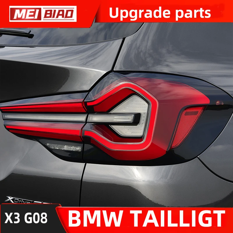 Upgrade Taillight Plug And Play Suit For BMW X3 G08 2018-2021 Year Modify  Facelift 2022 Style  Design Turning Lights Back  Led